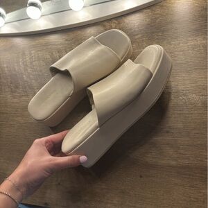 American Eagle platform sandals